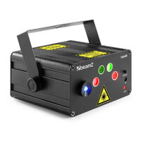 BeamZ Dahib Double RG Gobo Laser System with Blue LED