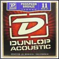 Dunlop DAP1152 Acoustic Phosphor Bronze Guitar Strings Medium Light, .011-.052
