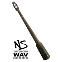NS Design WAV4 Double / Upright Bass • Trans Black Maple Body with Bag