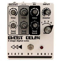 Death By Audio Ghost Delay - Three Delays In One Guitar Effects Pedal