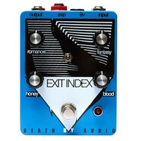 Death By Audio Exit Index Analog Warped Tremolo and Distortion Pedal