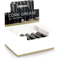 D'Addario All-Natural Cork Grease - Box of 12 Tubes