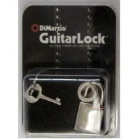  DiMarzio DD2100N GuitarLock Guitar Strap Lock Security System - NICKEL