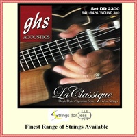 GHS DD2300 Doyle Dykes Signature Series Classical Guitar Strings Nylon trebles 