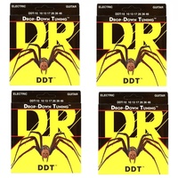 DR Strings DDT-10  Electric Guitar Strings Gauge 10-46 ,  4 sets