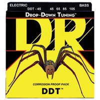 DR DDT-45 Drop Down Tuning Medium 4-String Bass Guitar Strings 45 - 105