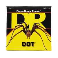 DR DDT DDT-65 Drop Down Tuning Bass Guitar Strings: Super Heavy 65-125