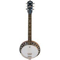 Deering Boston 6-String Banjo with Resonator Inc Case
