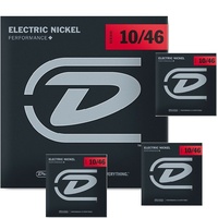 4 Sets Dunlop DEN1046 Electric Guitar Strings Light 10 - 46