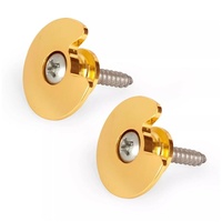 Diago Twistlock - Secure Strap Buttons Straplocks / Strap Locks Gold