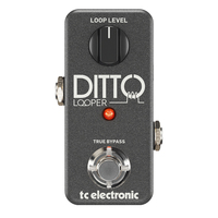 TC Electronic Highly Intuitive Ditto Looper Record-Play Guitar Effects Pedal