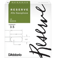 D'Addario Woodwinds Rico Reserve Alto Saxophone Reeds, Strength 3.5, 10-pack