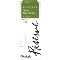 D'Addario Reserve Tenor Saxophone Reeds, Strength 2.0, 5-Pack