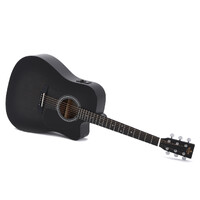 Sigma DMCE-BKB Acoustic / Electric Guitar - Dreadnought with Cutaway