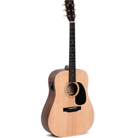 Sigma DME Acoustic / Electric Guitar w/ Solid Sitka Spruce Top & Pickup