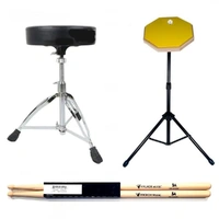 BBT Drummers Pack Practice Pad & Stand Vic Firth Nova 5A - DA130 Drum Stool