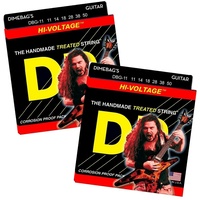 2 x  DR Strings Dimebag Darrell DBG-11 Hi-Voltage Electric Guitar Strings 11-50