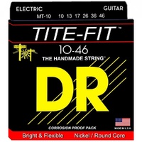 DR Strings Tite-Fit Nickel Plated Medium  Electric Guitar Strings 10  - 46