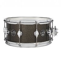 DW DRPF6514SSPS Performance Maple 14 x 6.5 Snare -  Pewter Sparkle