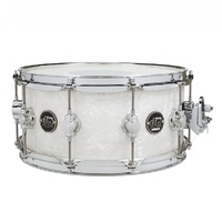 DW Performance Snare Drum 6.5" X 14"  White Marine