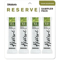 D'Addario Woodwinds DRS-K25 Reserve Tenor Saxophone Reed Sampler Pack, 2.5/3.0/3