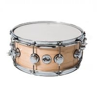 DW Collectors Series 14 Inch x 6.5 Inch Satin Oil SSC Maple Snare Drum