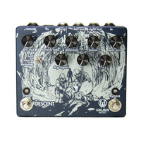 Walrus Audio Descent Reverb Octave Machine Guitar Effects Pedal
