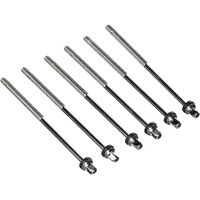 DW Tension Rod M5 0.8 X 3.75 Inches, Chrome - DWSM375C