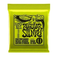 Ernie ball 2221 Regular Slinky Electric guitar strings Gauge 10 - 46