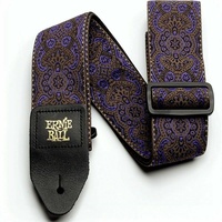 Ernie Ball 4164 Purple Paisley Jacquard Strap - Guitar Strap