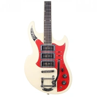 Eastwood "Sharkbite" Fyrbyrd Electric Guitar - Vintage White