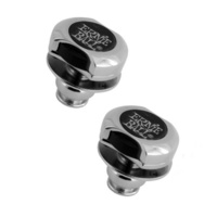 Ernie Ball Super Premium Guitar Strap Locks Chrome Pair of 2 Straplocks EB-4600