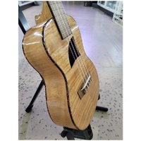 Eddy Finn Ukulele Concert Ukulele Flamed Okume High Gloss - EF-11-CA2