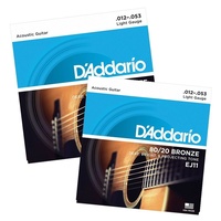 D Addario Acoustic Guitar Strings Ej11 - Strings Acoustic Guitar D Addario