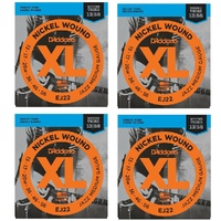 D'Addario EJ22 4 SETS XL Nickel Jazz Medium  Electric Guitar Strings 13 - 56