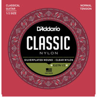 D'Addario EJ27N 1/2 Size Classical Guitar Strings, Normal Tension