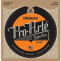 D'Addario EJ43 Pro-Arte Classical Guitar Strings - Light Tension Nylon Core