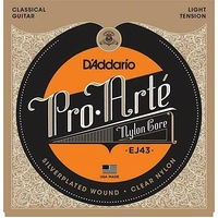 D'Addario EJ43 Pro-Arte Classical Guitar Strings - Light Tension Nylon Core