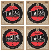 D'Addario EJ45 4 SETS Pro-Arte Nylon Classical Guitar Strings, Normal Tension