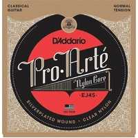 D'Addario Pro-Arte Nylon Classical Guitar Strings Normal Tension , EJ45 
