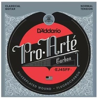 D'Addario EJ45FF ProArte Carbon Classical Guitar Strings Normal Tension
