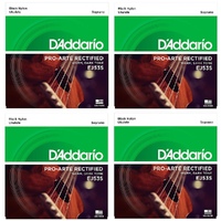 D'Addario Pro-Arte Rectified Soprano Ukulele Strings - 4 Sets EJ53S 