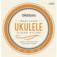 D'Addario EJ65B Pro-Arté Custom Extruded Nylon Ukulele Strings, Baritone