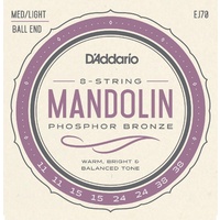 D'Addario EJ70 Phosphor Bronze Mandolin Strings Ball End 11-38
