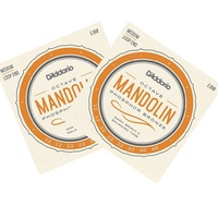 2 sets D'Addario EJ80 Octave Mandolin Strings, Medium, 12 - 46 Phosphor Bronze