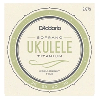D'Addario EJ87S Titanium Ukulele Strings, Soprano