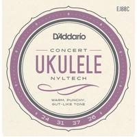 D'Addario EJ88C Nyltech Ukulele Strings, Concert