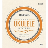 D'Addario EJ88UB Nyltech Ukulele Strings Bass Uke String Set EJ88 UB