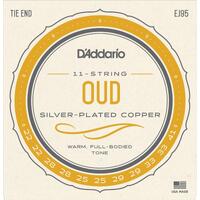 D'Addario EJ95 Silver-Plated Wound on Nylon Oud Strings 11 string Set