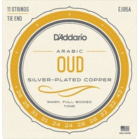 D'addario EJ95A Arabic Tuning Oud Strings 11 String Set Tie Ends